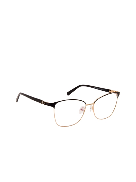 

David Blake Women Black Solid Full Rim Cateye Frames EWDB2282NWS8217C1