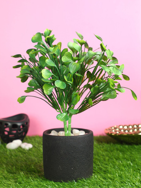 

Pollination Set Of 2 Green Artificial Bunch without Pot