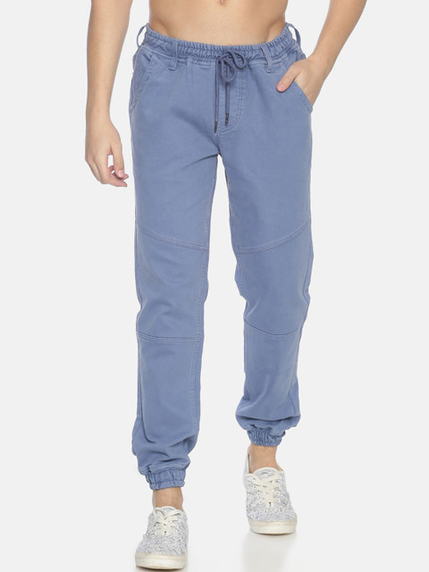 

IVOC Men Blue Jogger Mid-Rise Clean Look Jeans