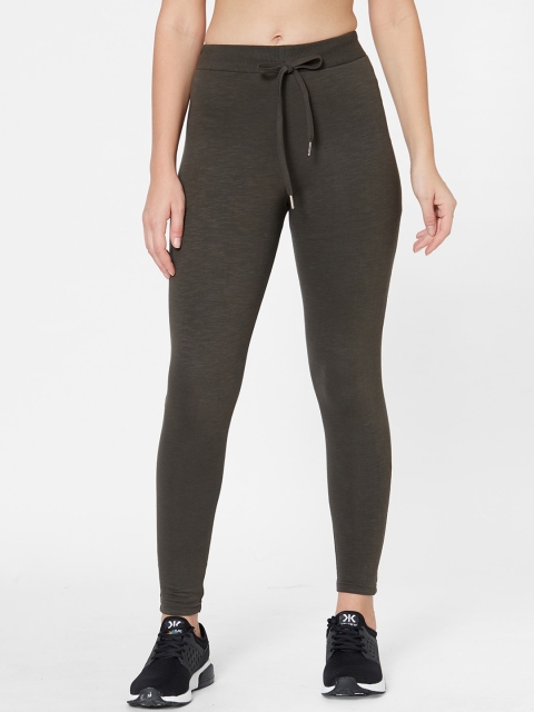 

Juliet Women Olive Green Solid Track Pants