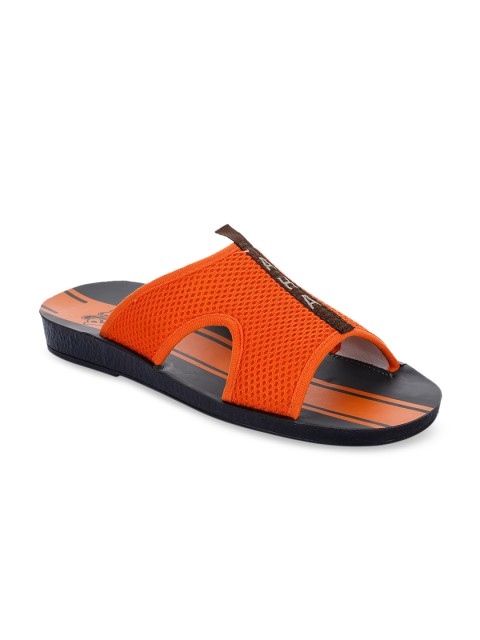

Liberty Men Orange Solid Slip-On