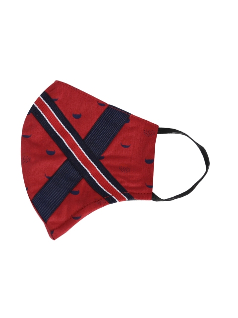 

Bene Kleed Unisex 5Ply Protective Outdoor Face Masks, Red