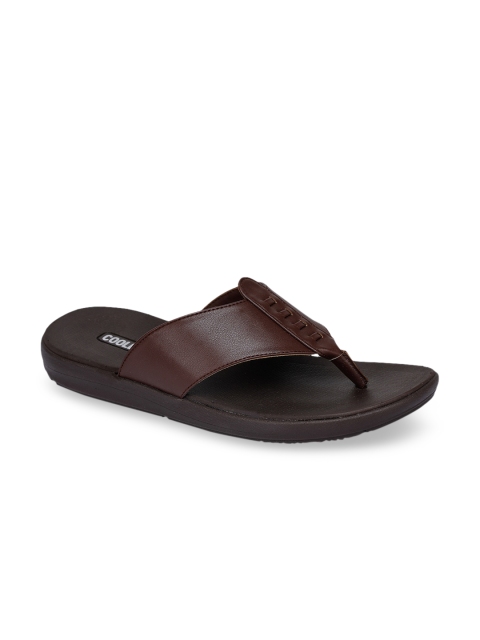 

Liberty Men Brown Solid Thong Flip-Flops