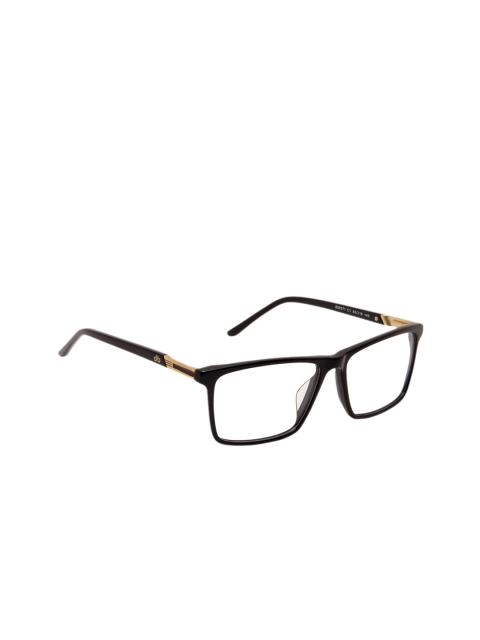 

David Blake Unisex Black Solid Full Rim Rectangle Frames EWDB2288NW600371C1