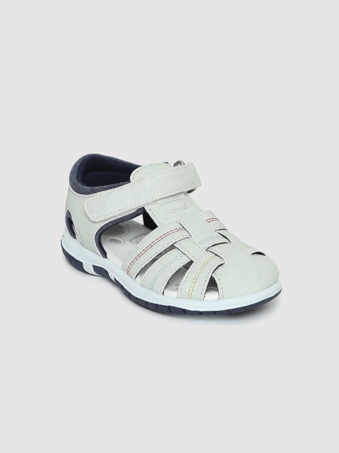 

Chicco Boys White Fisherman Sandals