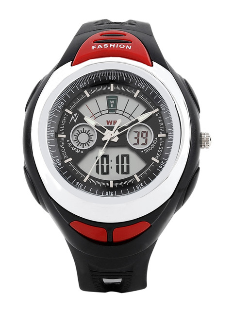 

Kool Kidz Kids Black & Grey Analogue & Digital Watch DMF 033