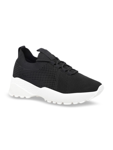 

Call It Spring Women Black Woven Design Sneakers