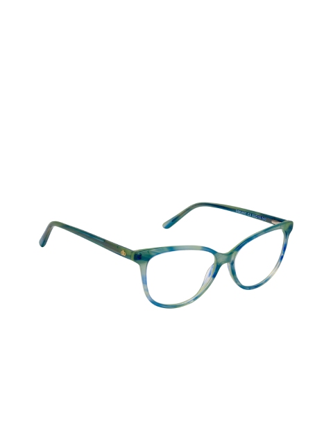 

David Blake Women Green Solid Full Rim Cateye Frames EWDB2332MK7C3