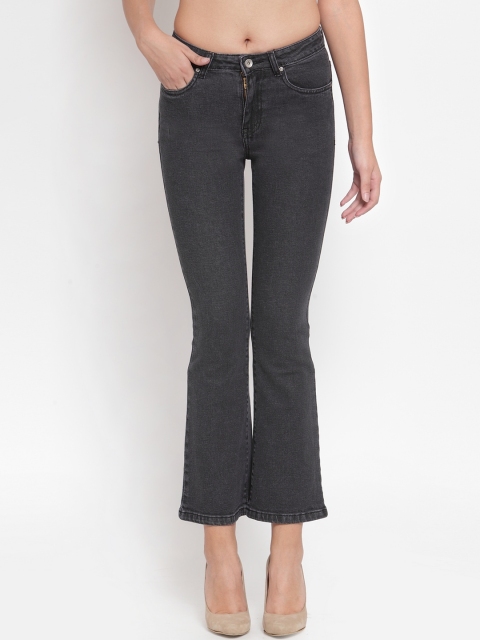 

Global Republic Women Black Regular Fit Mid-Rise Clean Look Jeans