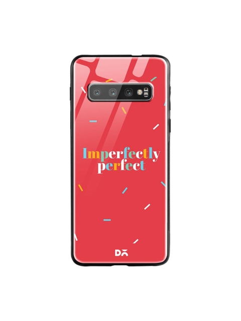 

DailyObjects Red & Blue Perfect Samsung Galaxy S10 Shock Absorbent Glass Case