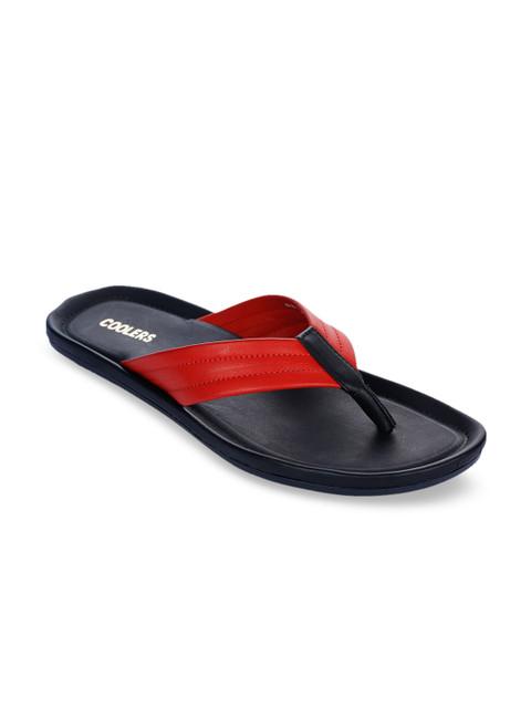 

Liberty Men Red Solid Thong Flip-Flops