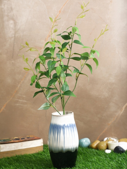 

PolliNation Set Of 2 Green Artificial Bunch For Decor without Pot
