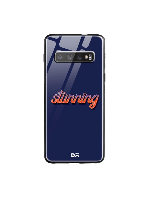 

DailyObjects Blue & Red Stunning Samsung Galaxy S10 Shock Absorbent Glass Case