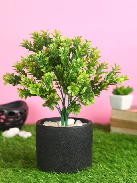 

PolliNation Set of 2 Green Artificial Bunch For Decor without Pot