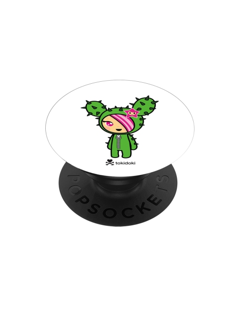 

PopSockets White & Green Sandy By Tokidoki Repositionable Mobile Grip & Stand