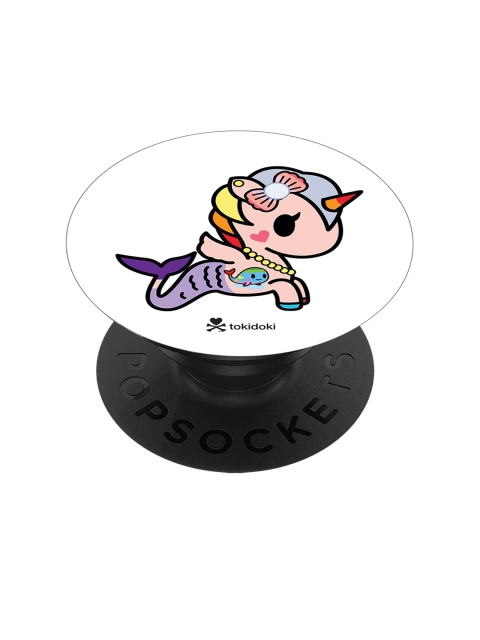 

PopSockets White & Pink Perlina By Tokidoki Repositionable Mobile Grip & Stand
