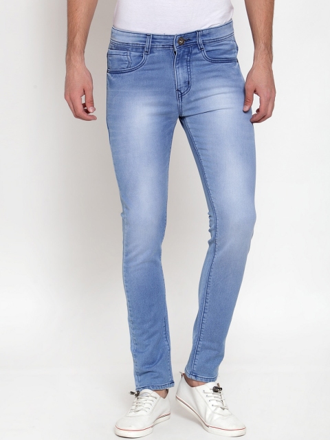 

Rodamo Men Blue Slim Fit Mid-Rise Clean Look Stretchable Jeans