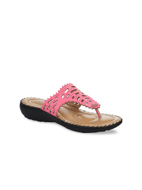 

Liberty Women Pink Solid Thong Flip-Flops