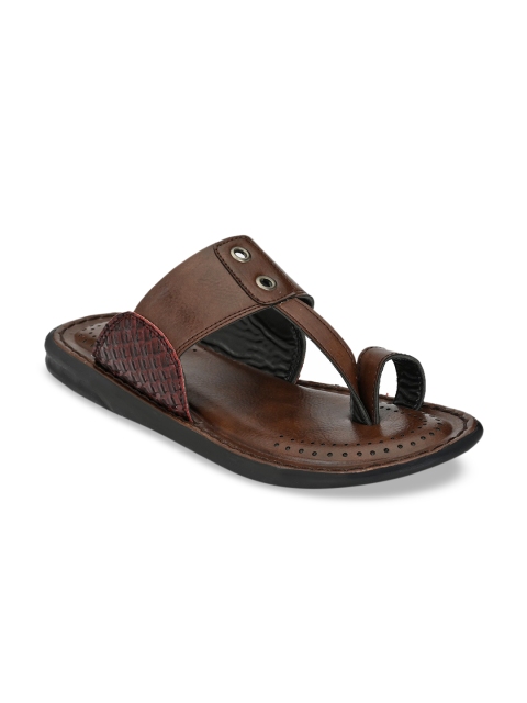 

Walkstyle By El Paso Men Brown Comfort Sandals
