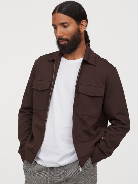 

H&M Men Brown Jacket