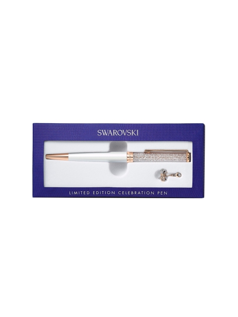 

SWAROVSKI Women Rose-Gold-Plated & White Crystalline Celebration 2021 Ballpoint Pen