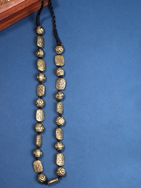 

Infuzze Gold-Plated Tribal Statement Necklace
