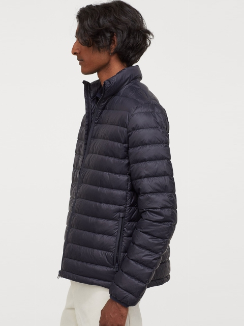 

H&M Men Blue Lightweight Down Puffer Jacket