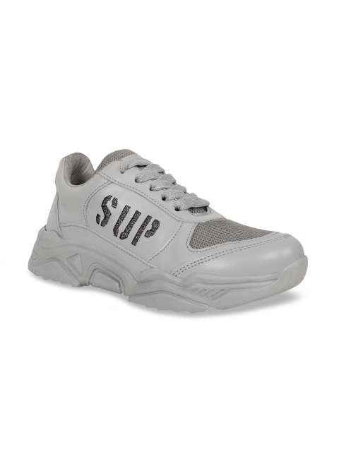 

ZAPATOZ Women Grey Lightweight Walking Shoes