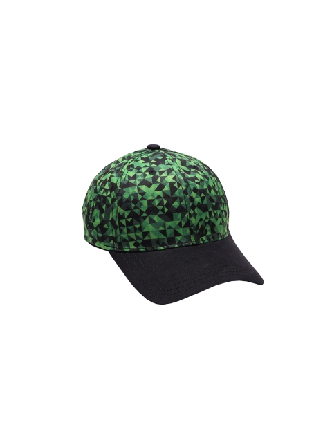 

Cap Shap Unisex Green & Black Printed Baseball Cap