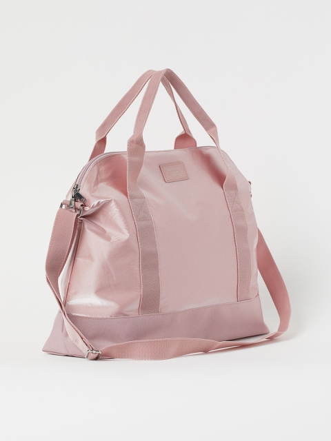 

H&M Women Pink Small Weekend Bag