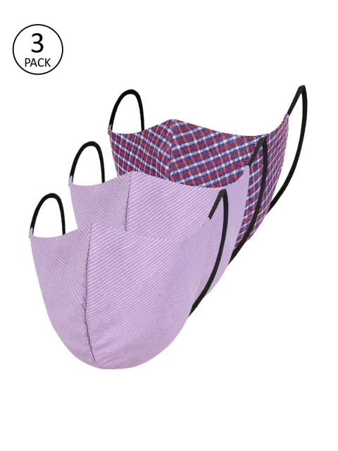 

Impulse Unisex Pack of 3 Reusable 4-Ply I95 Masks, Purple