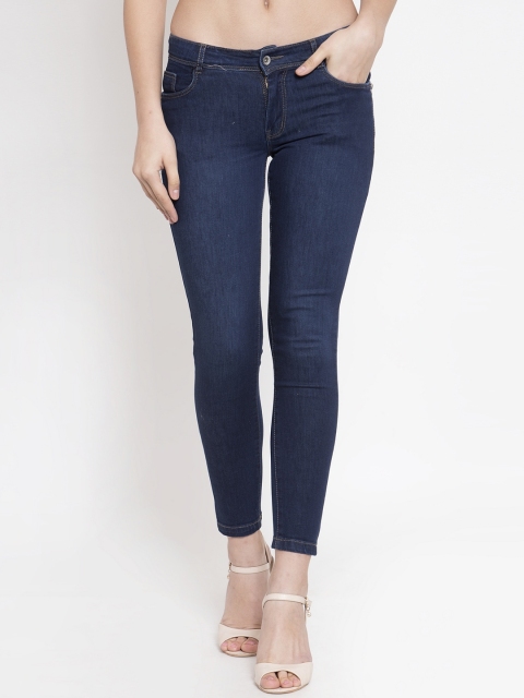 

Global Republic Women Blue Regular Fit Mid-Rise Clean Look Jeans