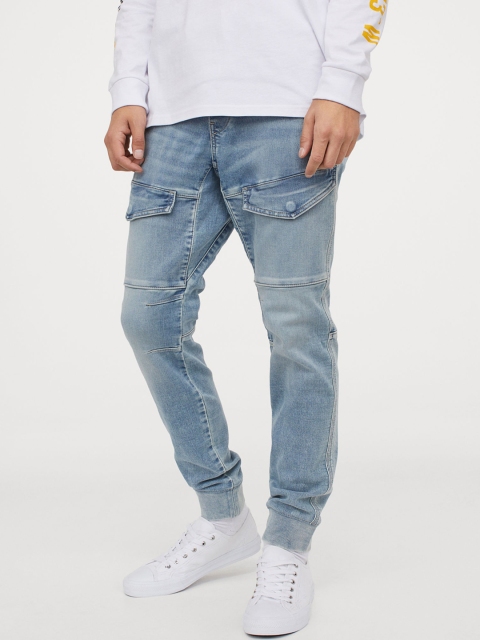 

H&M Men Blue Joggers
