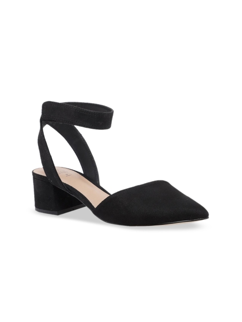

Call It Spring Women Black Solid Block Heels