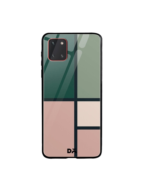 

DailyObjects Green & Peach-Coloured Window Samsung Galaxy Note 10 Lite Shock Absorbent Glass Case