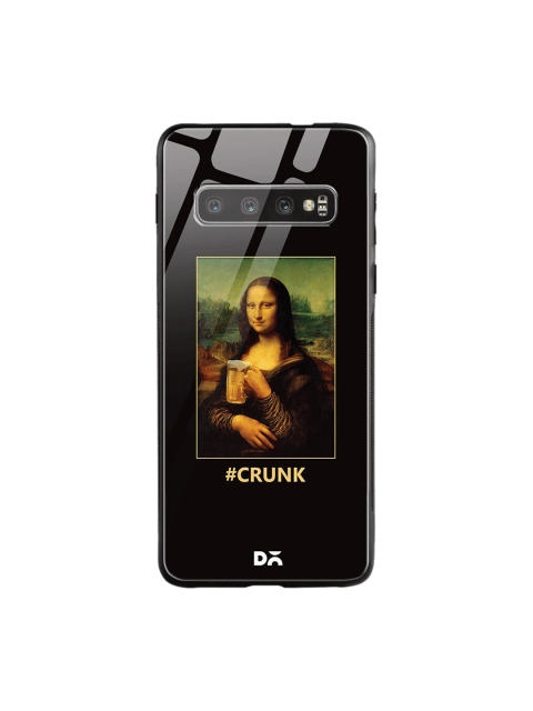 

DailyObjects Black & Green Crunk Samsung Galaxy S10 Shock Absorbent Glass Case