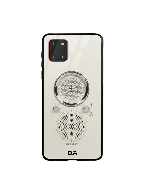

DailyObjects White & Grey Crosly Radio Samsung Galaxy Note 10 Lite Shock Absorbent Glass Case