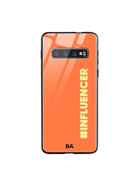 

DailyObjects Orange & Yellow Influencer Samsung Galaxy S10 Shock Absorbent Glass Case