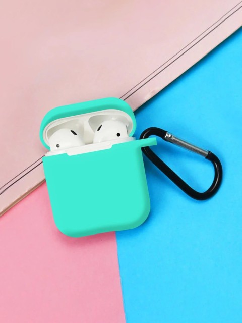 

macmerise Green Silicone Earbuds Case