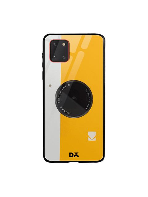 

DailyObjects Yellow & Grey Kodak Samsung Galaxy Note 10 Lite Shock Absorbent Glass Case
