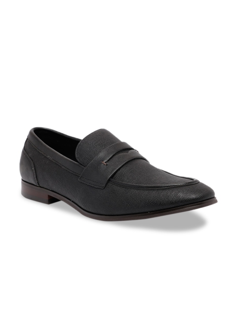 

Call It Spring Men Black Solid Formal Slip-Ons