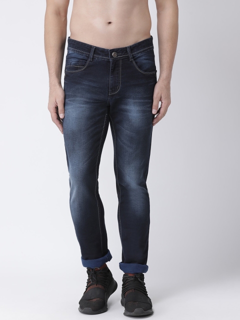 

COBB Men Navy Blue & Navy Blue Slim Fit Mid-Rise Clean Look Jeans