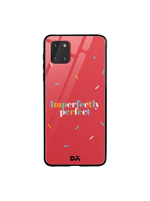 

DailyObjects Red & Blue Perfect Samsung Galaxy Note 10 Lite Shock Absorbent Glass Case