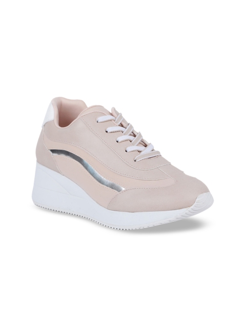 

Bata Women Cream-Coloured Sneakers