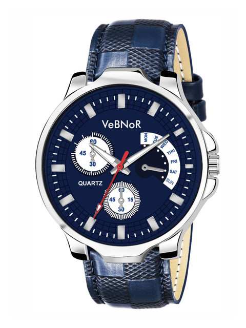 

VeBNoR Boys Blue Analogue Watch WT 108