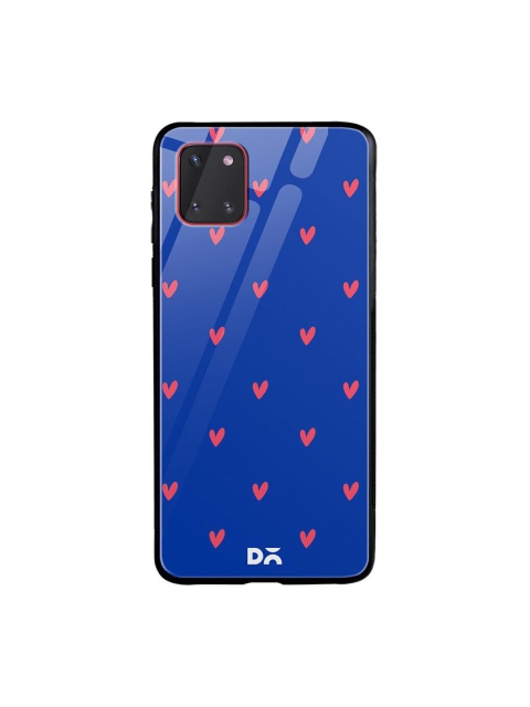 

DailyObjects Blue & Pink Bundle Heart Samsung Galaxy Note 10 Lite Shock Absorbent Glass Case