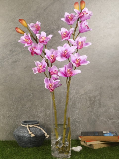 

PolliNation Pink Set of 2 Radiant Artificial Orchid Flowers