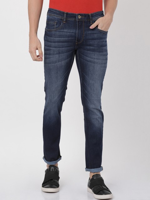 

Llak Jeans Men Blue Skinny Fit Mid-Rise Clean Look Stretchable Jeans