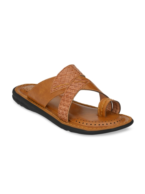 

Walkstyle By El Paso Men Tan Brown Comfort Sandals