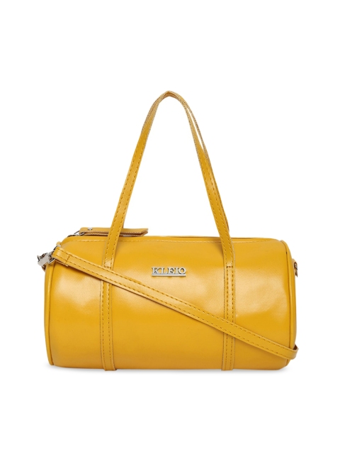 

KLEIO Yellow Solid Sling Bag